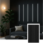 Hem & Ro™ Signaturpanel med akustikribbor — Naturlig ek