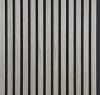 Hem & Ro™ Signaturpanel med akustikribbor — Naturlig ek