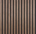 Hem & Ro™ Signaturpanel med akustikribbor — Naturlig ek