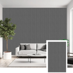 Hem & Ro™ Signaturpanel med akustikribbor — Naturlig ek